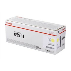 Toner do tiskrny Originln toner CANON CRG-059H Y (lut)