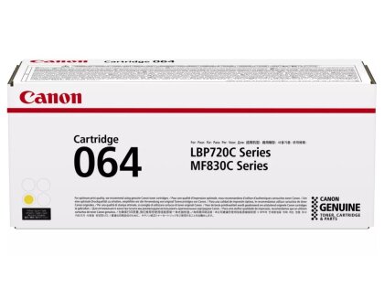 Originln toner CANON CRG-064 Y (lut)