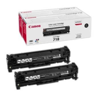 Originln tonery CANON CRG-718 BK (ern) multipack