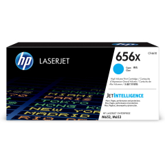 Toner do tiskrny Originln toner HP 656X, HP CF461X (Azurov)