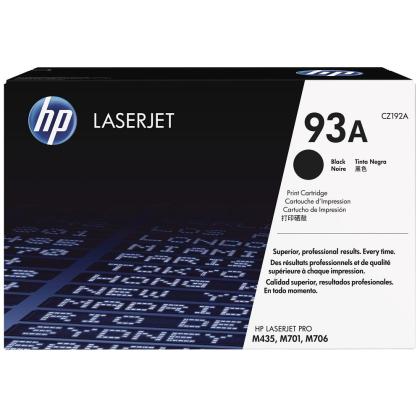 Originln toner HP 93A, HP CZ192A (ern)