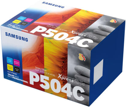 Originln tonery Samsung CLT-P504C (ern + barevn) multipack