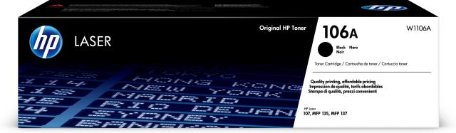 Originální toner HP 106A, HP W1106A (Černý)