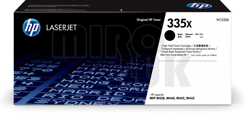 Originální toner HP 335X, HP W1335X (Černý) - toner skladem | Miroluk