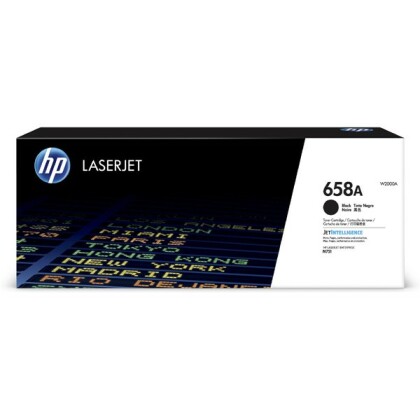 Originln toner HP 658A, HP W2000A (ern)