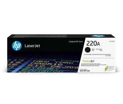 Originln toner HP 220A, HP W2200A (ern)