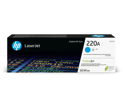 Originln toner HP 220A, HP W2201A (Azurov)