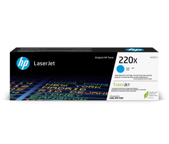 Originln toner HP 220X, HP W2201X (Azurov)