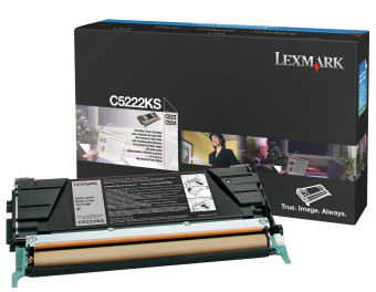 Originální toner Lexmark C5222KS (Černý)