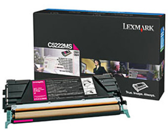 Originln toner Lexmark C5222MS (Purpurov)