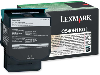 Originln toner Lexmark C540H1KG (ern)