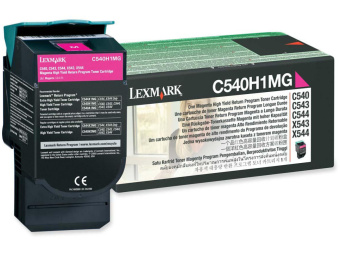 Originální toner Lexmark C540H1MG (Purpurový)