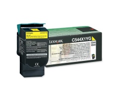 Toner do tiskrny Originln toner Lexmark C544X1YG (lut)