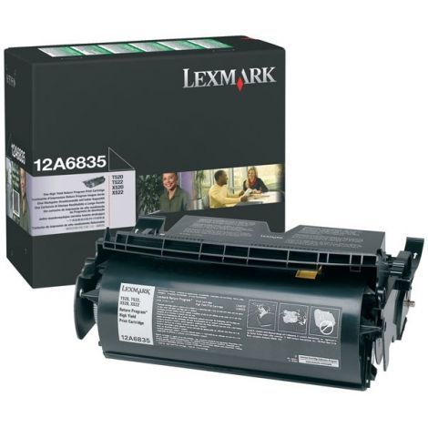 Originální toner Lexmark 12A6835 (Černý)