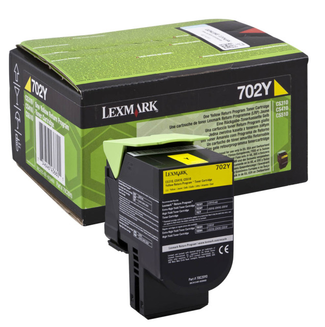 Originální toner Lexmark 70C20Y0 (Žlutý)