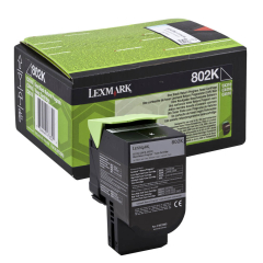 Toner do tiskárny Originální toner Lexmark 80C20K0 (Černý)