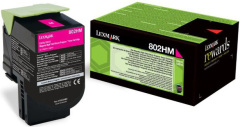 Toner do tiskrny Originln toner Lexmark 80C2HM0 (Purpurov)