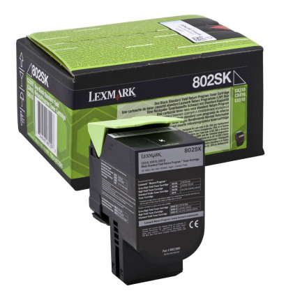 Originální toner Lexmark 80C2SK0 (Černý)