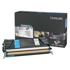 Toner do tiskrny Originln toner Lexmark C5202CS (Azurov)