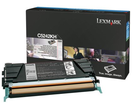 Originální toner Lexmark C5242KH (Černý)