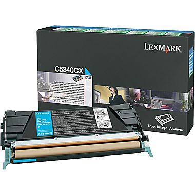 Originální toner Lexmark C5340CX (Azurový)