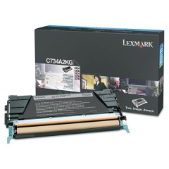 Toner do tiskrny Originln toner Lexmark C734A2KG (ern)