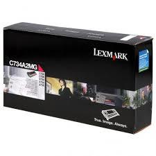 Toner do tiskrny Originln toner Lexmark C734A2MG (Purpurov)