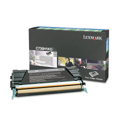 Toner do tiskrny Originln toner Lexmark C736H1KG (ern)