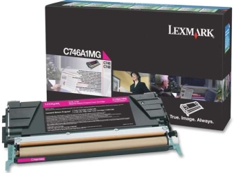 Originln toner Lexmark C746A1MG (Purpurov)