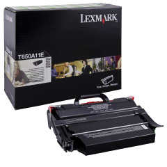 Toner do tiskrny Originln toner Lexmark T650A11E (ern)