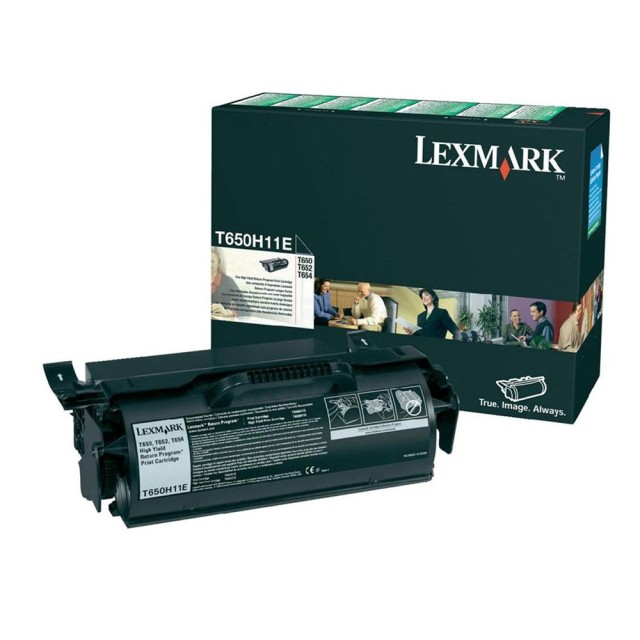 Originální toner Lexmark T650H11E (Černý)