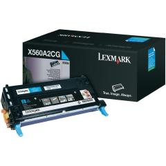 Toner do tiskrny Originln toner Lexmark X560A2CG (Azurov)