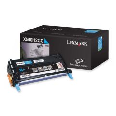 Toner do tiskrny Originln toner Lexmark X560H2CG (Azurov)