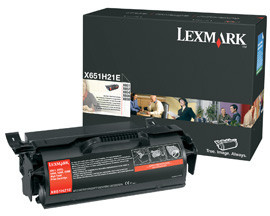 Originln toner Lexmark X651H21 (ern)