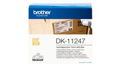 Originln etikety Brother DK-11247, bl, velk adresn ttky, 103 x 164mm, 180ks