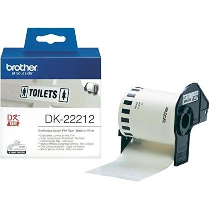 Originln etikety Brother DK-22212, filmov role, 62mm x 15,24m