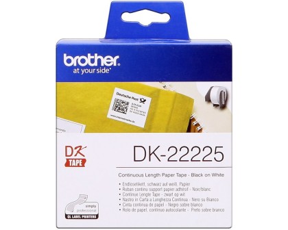 Originln etikety Brother DK-22225, paprov role 38mm x 30,48m