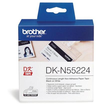 Originln etikety Brother DK-N55224, paprov role, nelepc,  54mm x 30,48m 