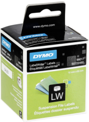 Originln etikety DYMO 99017 (S0722460), 50mm x 12mm, ern tisk na blm podkladu, 220ks