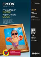 Fotopapr A4 Epson Glossy, 20 list, 200 g/m², leskl, bl, inkoustov (C13S042538)