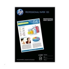 Fotopapír A4 HP Professional Glossy, 250 listů, 120 g/m², lesklý, bílý, laserový (CG964A)