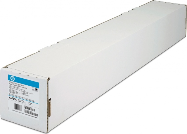 Role s fotopapírem HP Bright White Inkjet, 594 mm x 45,7 m, 90 g/m², pro inkoustové tiskárny, m