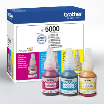 Sada originlnch lahv Brother BT-5000 CMY (CLVAL)