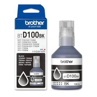 Originln cartridge Brother BT-D100BK (ern)