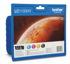 Sada originlnch cartridge Brother LC-1100HYVALBP