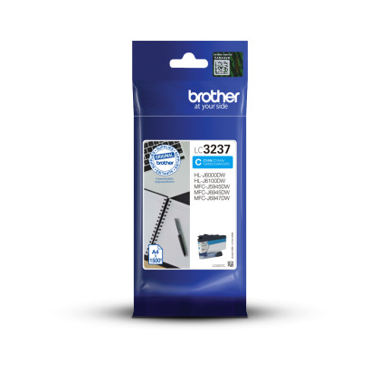 Originln cartridge Brother LC-3237C (Azurov)