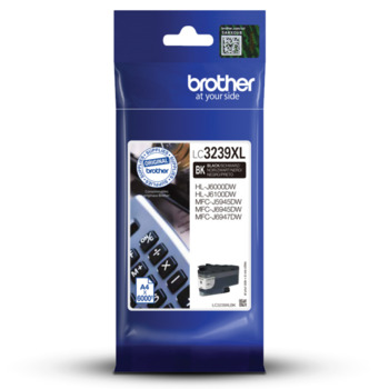 Originln cartridge Brother LC-3239XL BK (ern)