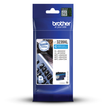 Originln cartridge Brother LC-3239XL C (Azurov)