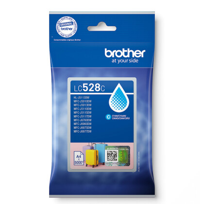 Origin�ln� cartridge Brother LC-528 C (Azurov�)