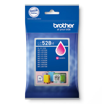 Origin�ln� cartridge Brother LC-528 M (Purpurov�)